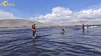 Four Common Problems in Repairing Geomembranes in Lotus Ponds