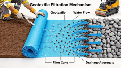 Top 7 Geotextile Filtration & Drainage Construction Tips