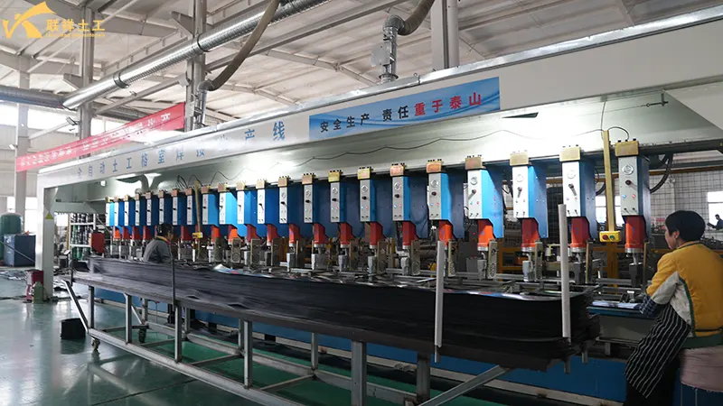 Geocell production process