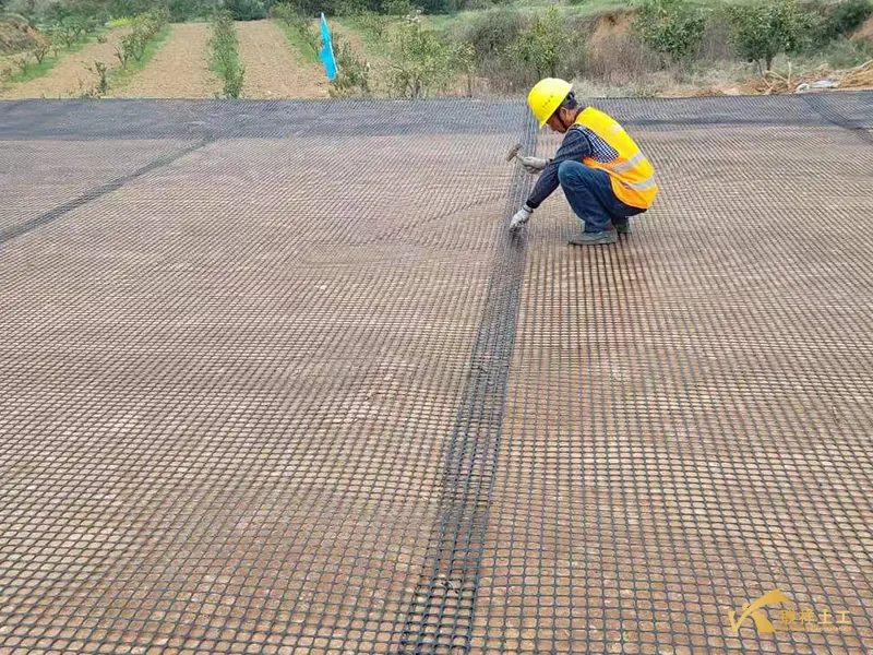 Bidirectional Grid For Road Construction