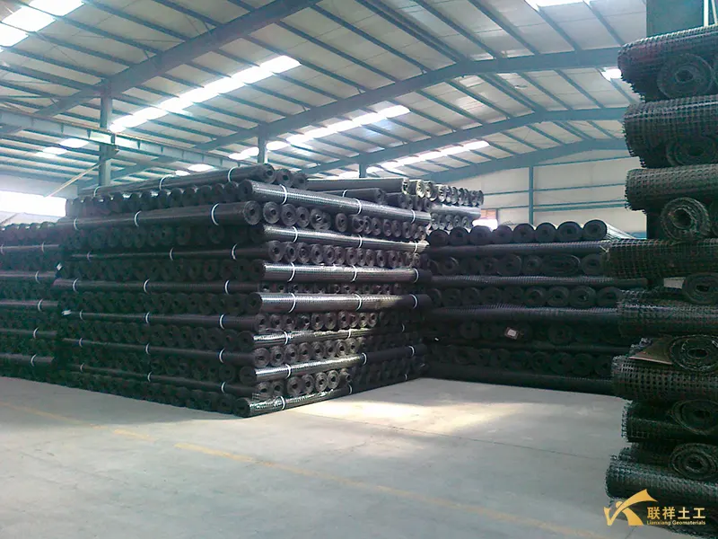 Plastic Geogrid Stock