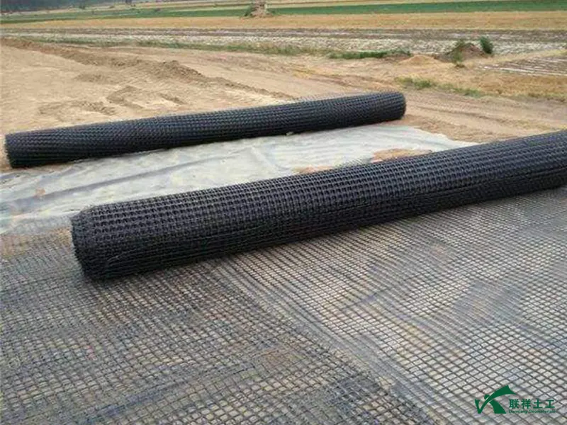 Bidirectional Plastic Geogrid Construction