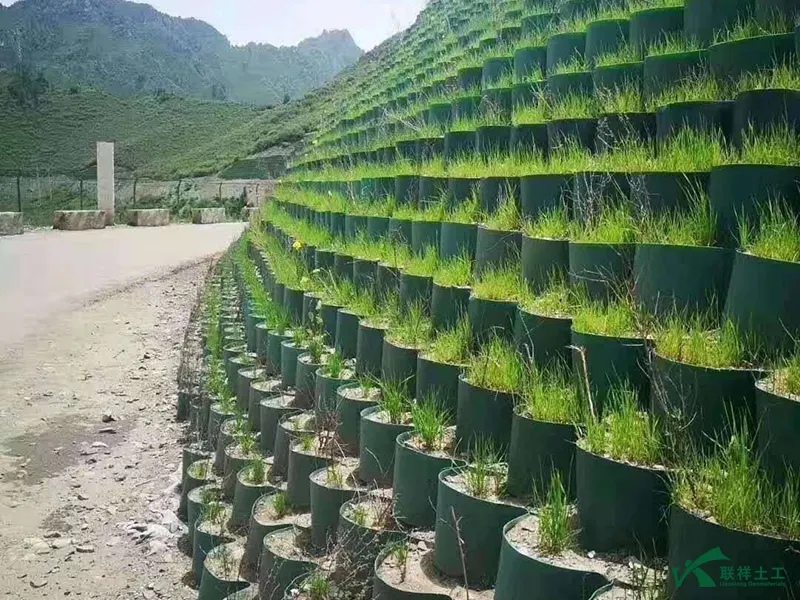 Geocell Slope Protection And Greening