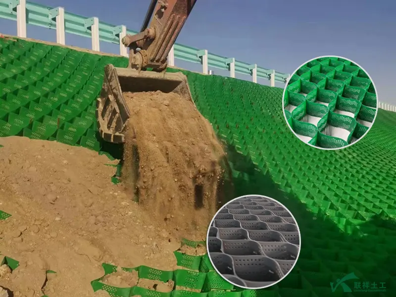 Geocell Slope Protection Project