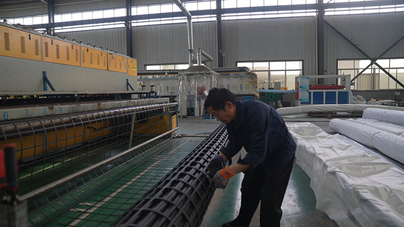 Geogrid production
