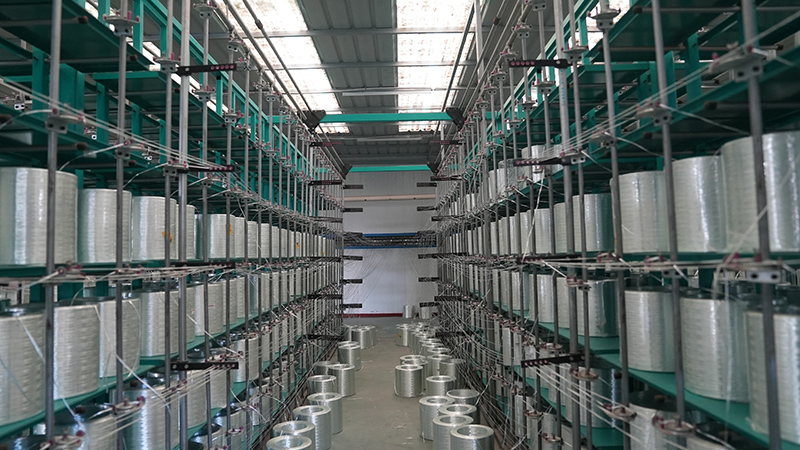 Fiberglass Geogrid Production Workshop