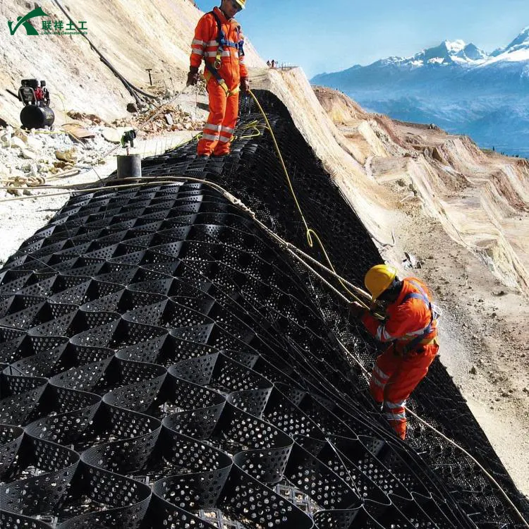 Geocell Slope Protection Construction