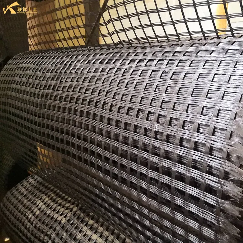 Fiberglass Geogrid Production