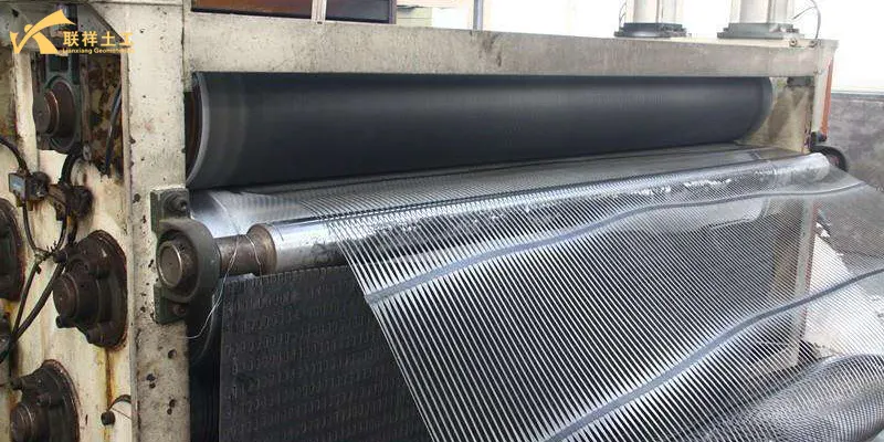 Uniaxial Plastic Geogrid Processing And Production