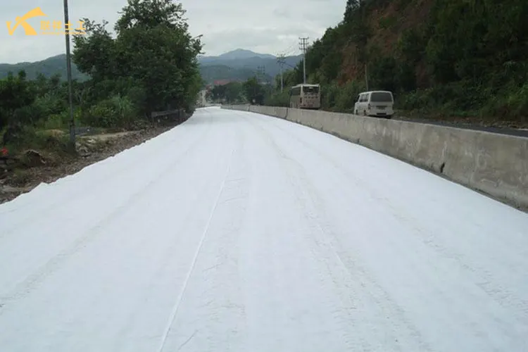 Staple Needle Punctured Non-Woven Geotextile Road Maintenance