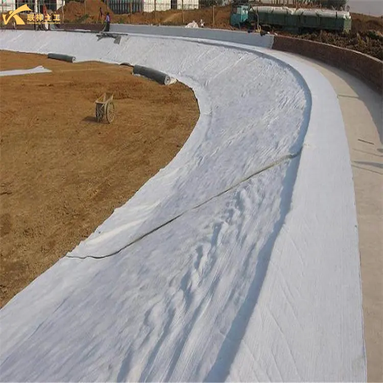 Staple Needle Punctured Non-Woven Geotextile Slope Protection