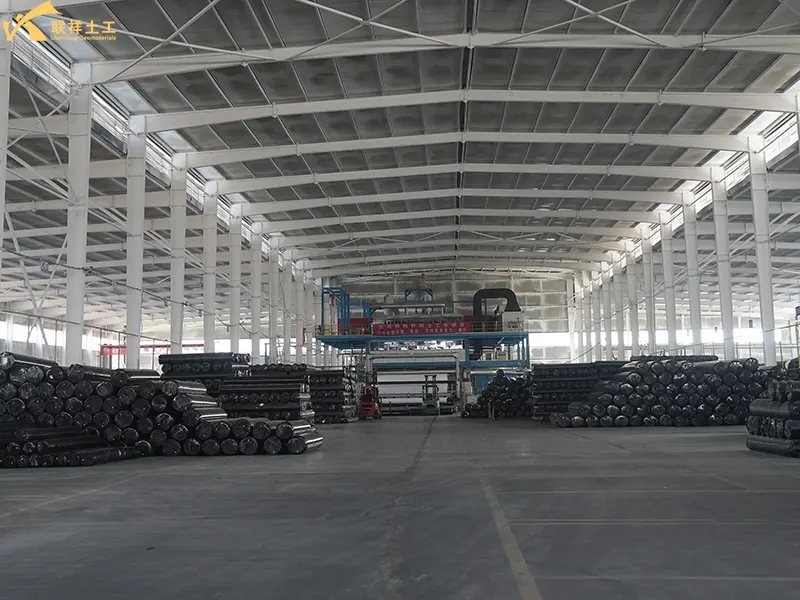 Filament Geotextile Stock Area