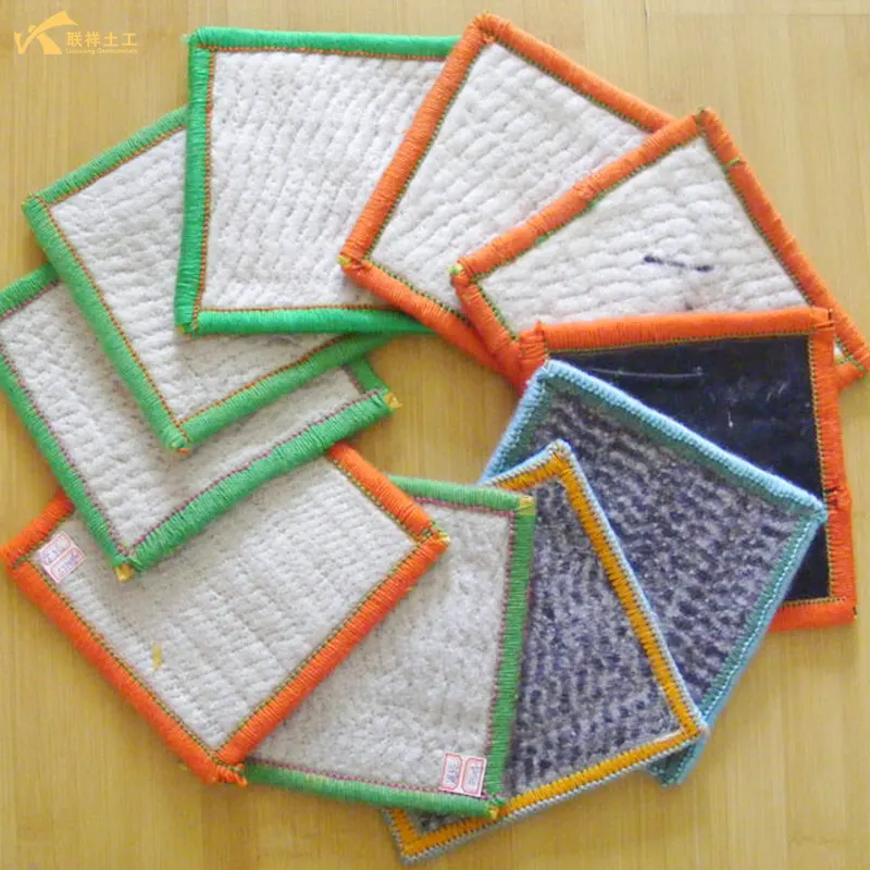 Sodium Bentonite Geosynthetic Clay Liner Sample Display