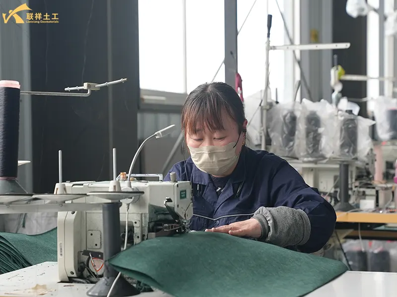 Geotextile Bag In Production