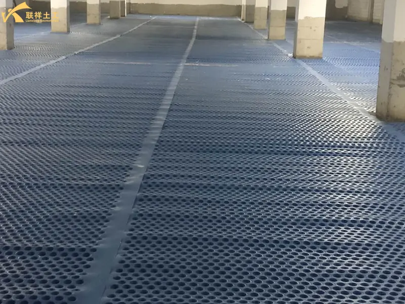 Basement Floor Drainage Board Construction