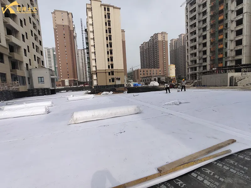 Composite Drainage Board Garage Roof Construction