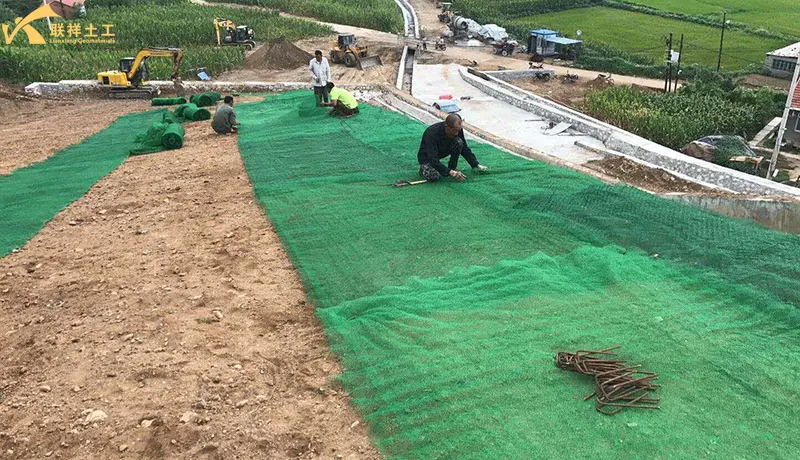 3d Erosion Control Mat Slope Greening Construction