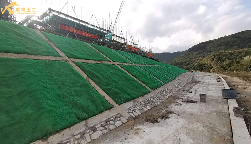 3d Erosion Control Mat Slope Protection And Greening Construction