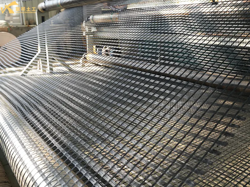 Fiberglass Geogrid Production