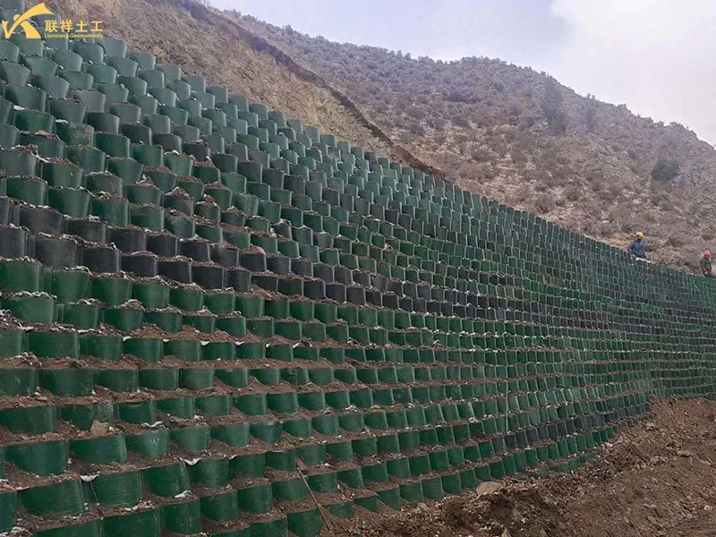 Geocell Slope Protection Project