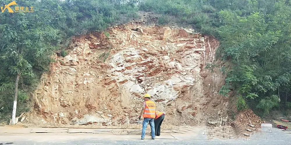 On-Site Environmental Survey Before Geotextile Bag Construction