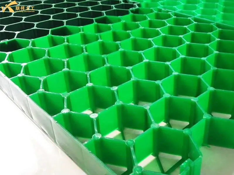 High-Quality Grass Grid Sample Display