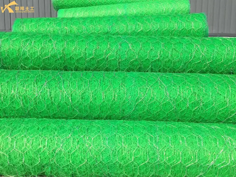 Green Reinforced Mat