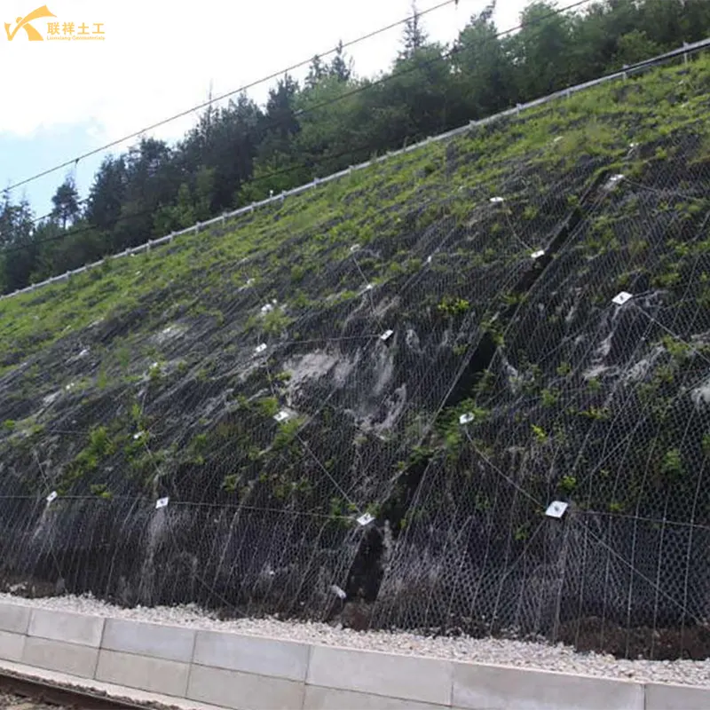 Reinforced Mat Used In Highway Slope Protection Projects