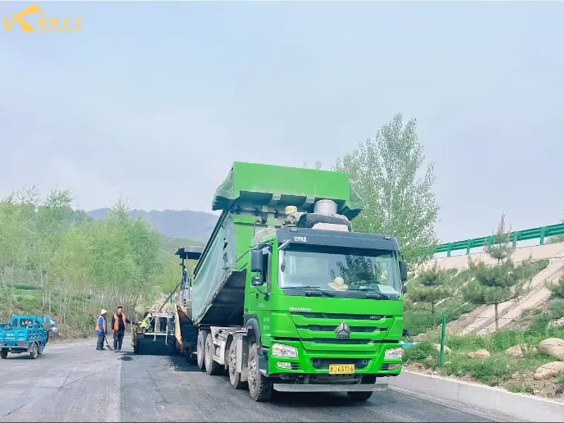 Fiberglass Geogrid in Road Construction