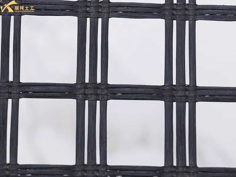 High-Quality Fiberglass Geogrid Sample Display