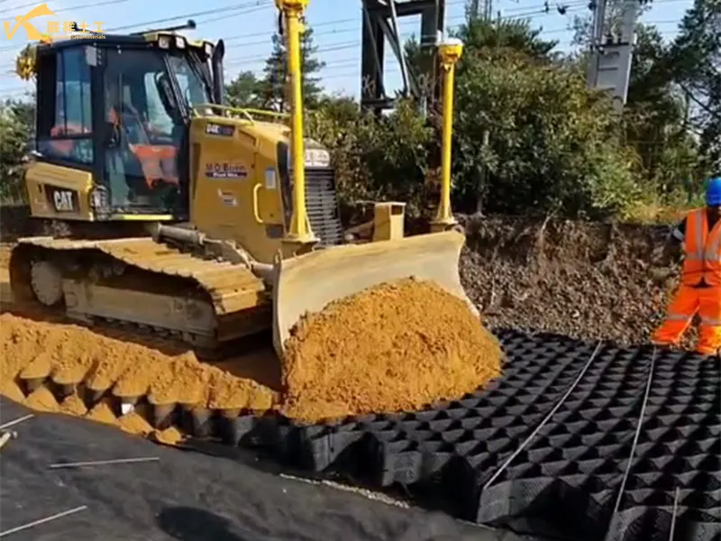 Geocell Subgrade Construction