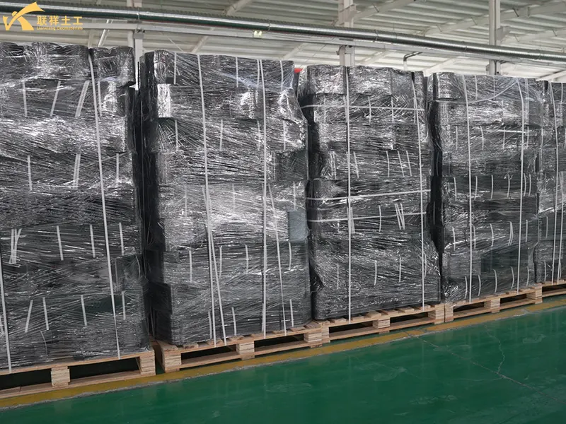 Cold- and Heat-Resistant Geocells — Packaged and Shipped