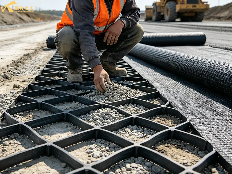 Nanofiller-Reinforced Composite Geocells