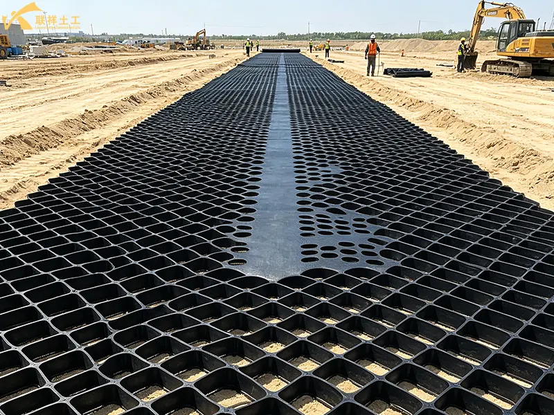 Polymer Matrix-Alloyed Geocells