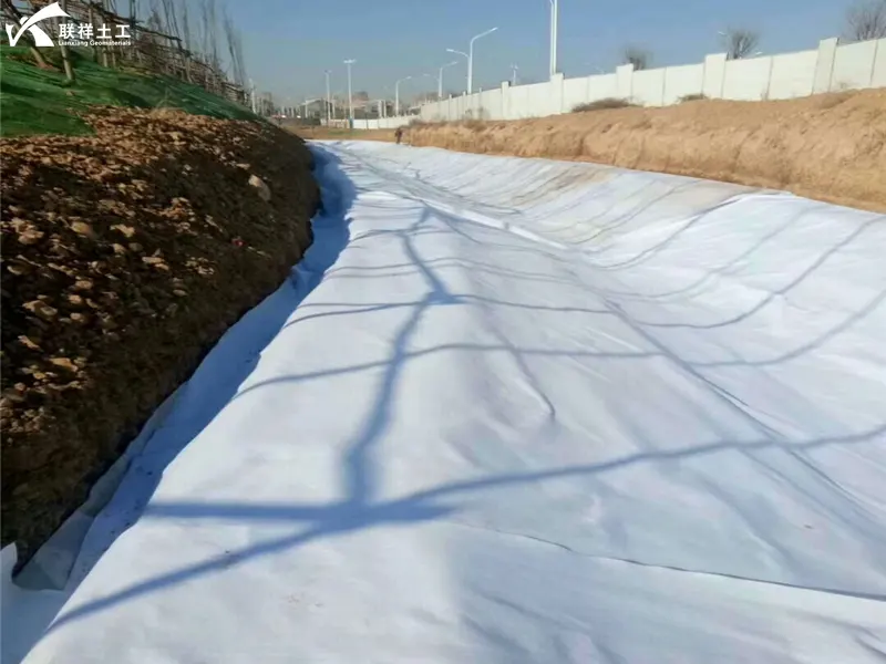 Geotextile Roadbed Construction Geotextile Roadbed Construction