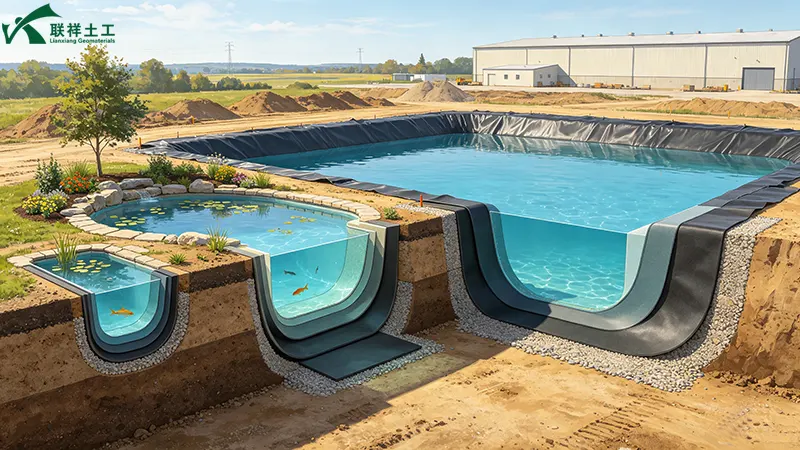 Geomembrane thickness guide—recommended thickness by pond type Geomembrane thickness guide—recommended thickness by pond type