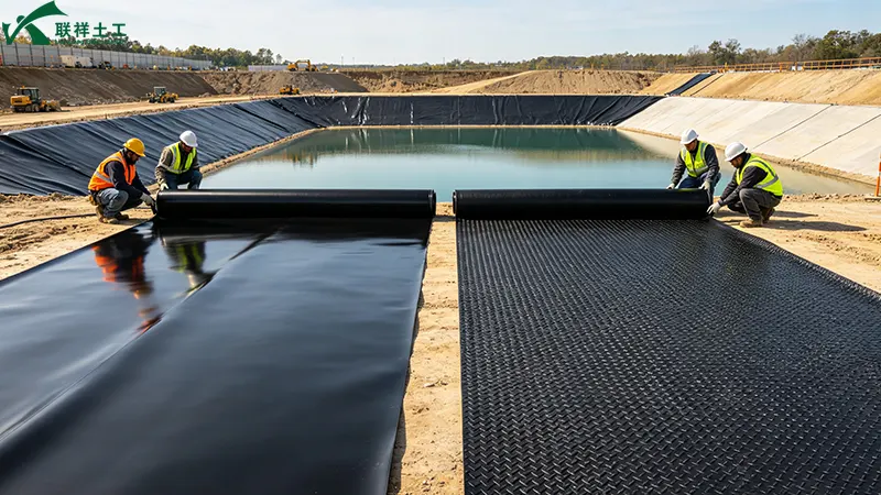 Smooth vs. textured geomembrane surface—cost and application differences Smooth vs. textured geomembrane surface—cost and application differences