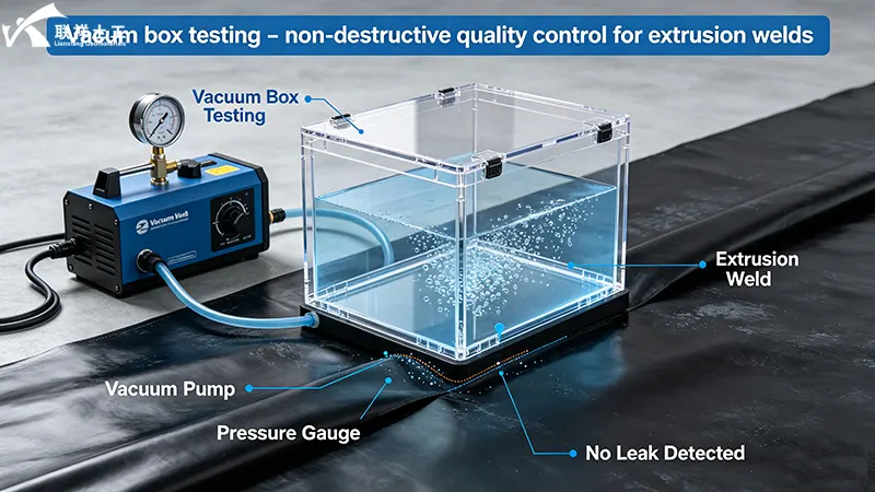 Vacuum box testing – non-destructive quality control for extrusion welds Vacuum box testing – non-destructive quality control for extrusion welds